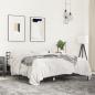 Preview: Bettgestell Schwarz 160x200 cm Holzwerkstoff und Metall