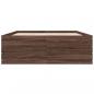 Preview: Bettgestell Braun Eichen-Optik 120x200 cm Holzwerkstoff