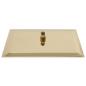 Preview: Regenbrause Edelstahl 40x30 cm Rechteckig Golden