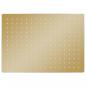 Preview: Regenbrause Edelstahl 40x30 cm Rechteckig Golden