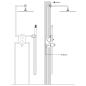 Preview: Duschsystem Edelstahl 201 Silbern