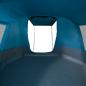 Preview: Tunnelzelt 4 Personen Blau Wasserdicht