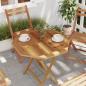 Preview: ARDEBO.de - Tischplatte 70x70x2,5 cm Achteckig Massivholz Teak