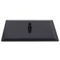 Preview: Regenbrause Edelstahl 50x50 cm Quadrat Schwarz