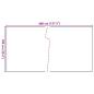 Preview: Balkon-Sichtschutz Anthrazit 400x100 cm Poly Rattan
