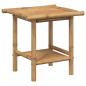 Preview: Couchtisch 45x45x45 cm Bambus