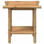 Preview: Couchtisch 45x45x45 cm Bambus