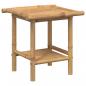 Preview: Couchtisch 45x45x45 cm Bambus