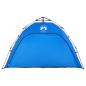Preview: Strandzelt 2 Personen Azurblau Quick Release Wasserdicht