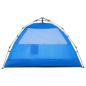 Preview: Strandzelt 2 Personen Azurblau Quick Release Wasserdicht