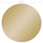 Preview: Regenbrause Edelstahl 30 cm Rund Golden