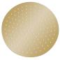Preview: Regenbrause Edelstahl 30 cm Rund Golden
