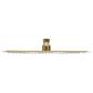 Preview: Regenbrause Edelstahl 30 cm Rund Golden