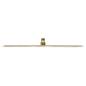 Preview: Regenbrause Edelstahl 50 cm Rund Golden