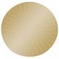 Preview: Regenbrause Edelstahl 50 cm Rund Golden