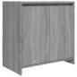 Preview: Badschrank Grau Sonoma 60x33x61 cm Holzwerkstoff