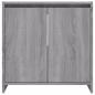 Preview: Badschrank Grau Sonoma 60x33x61 cm Holzwerkstoff