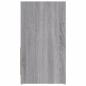Preview: Badschrank Grau Sonoma 60x33x61 cm Holzwerkstoff