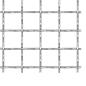 Preview: Wellengitter Edelstahl 50×50 cm 31×31×3 mm