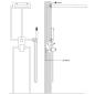 Preview: Duschsystem Edelstahl 201 Silbern
