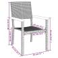 Preview: 5-tlg. Garten-Essgruppe Schwarz Poly Rattan