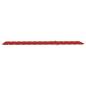 Preview: Sonnenliegen-Auflage Rot 200x50x3 cm Oxford-Gewebe