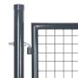 Preview: Mesh-Gartentor Anthrazit 300x175 cm Verzinkter Stahl