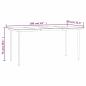 Preview: 7-tlg. Garten-Essgruppe Schwarz Poly Rattan