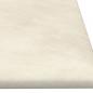Preview: Wandpaneele 12 Stk. Creme 90x30 cm Samt 3,24 m²