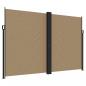 Preview: Seitenmarkise Ausziehbar Taupe 220x600 cm