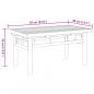 Preview: Couchtisch 70x40x35 cm Bambus