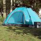 Preview: ARDEBO.de - Campingzelt 5 Personen Blau Quick Release