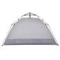 Preview: Strandzelt 2 Personen Grau Quick Release Wasserdicht