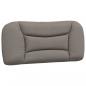 Preview: Bett mit Matratze Taupe 80x200 cm Stoff