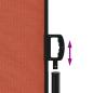 Preview: Seitenmarkise Ausziehbar Terrakottarot 200x600 cm *ANGEBOT*
