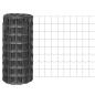 Preview: Eurozaun Stahl 10 x 0,8 m Grau