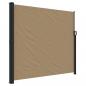 Preview: Seitenmarkise Ausziehbar Taupe 180x500 cm