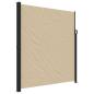 Preview: Seitenmarkise Ausziehbar Beige 220x500 cm