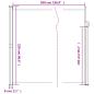 Preview: Seitenmarkise Ausziehbar Beige 220x500 cm