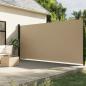 Preview: ARDEBO.de - Seitenmarkise Ausziehbar Beige 220x600 cm