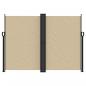 Preview: Seitenmarkise Ausziehbar Beige 180x1200 cm