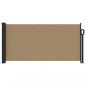 Preview: Seitenmarkise Ausziehbar Taupe 100x300 cm