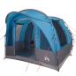 Preview: Tunnelzelt 3 Personen Blau Wasserdicht