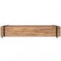 Preview: TV-Schrank 110x30x32,5 cm Massivholz Teak