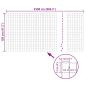 Preview: Eurozaun Stahl 25 x 1,2 m Grau