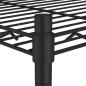 Preview: Lagerregal mit 5 Böden 90x35x180 cm Schwarz 250 kg