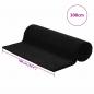 Preview: Fußmatte Schwarz 100x300 cm Kokosfaser Getuftet
