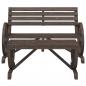 Preview: 4-tlg. Garten-Lounge-Set Massivholz Tanne