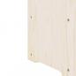 Preview: Weinregal 43x25x37 cm Massivholz Kiefer
