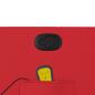 Preview: Massagesessel mit Aufstehhilfe Rot Kunstleder